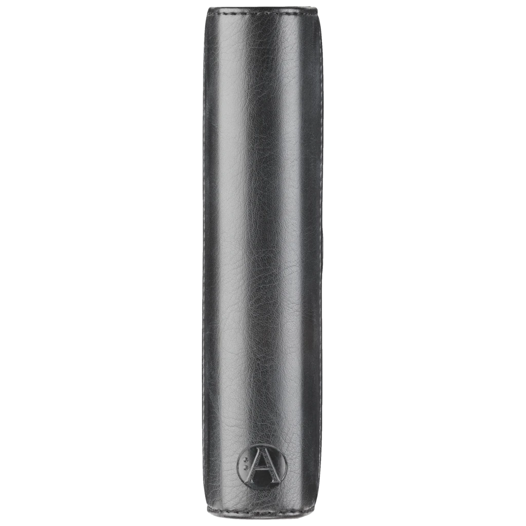 Ringbuch Zeitplansystem Timing 2 | 93×172 mm, Kunstleder, schwarz