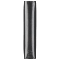 Ringbuch Zeitplansystem Timing 2 | 93×172 mm, Leder, schwarz