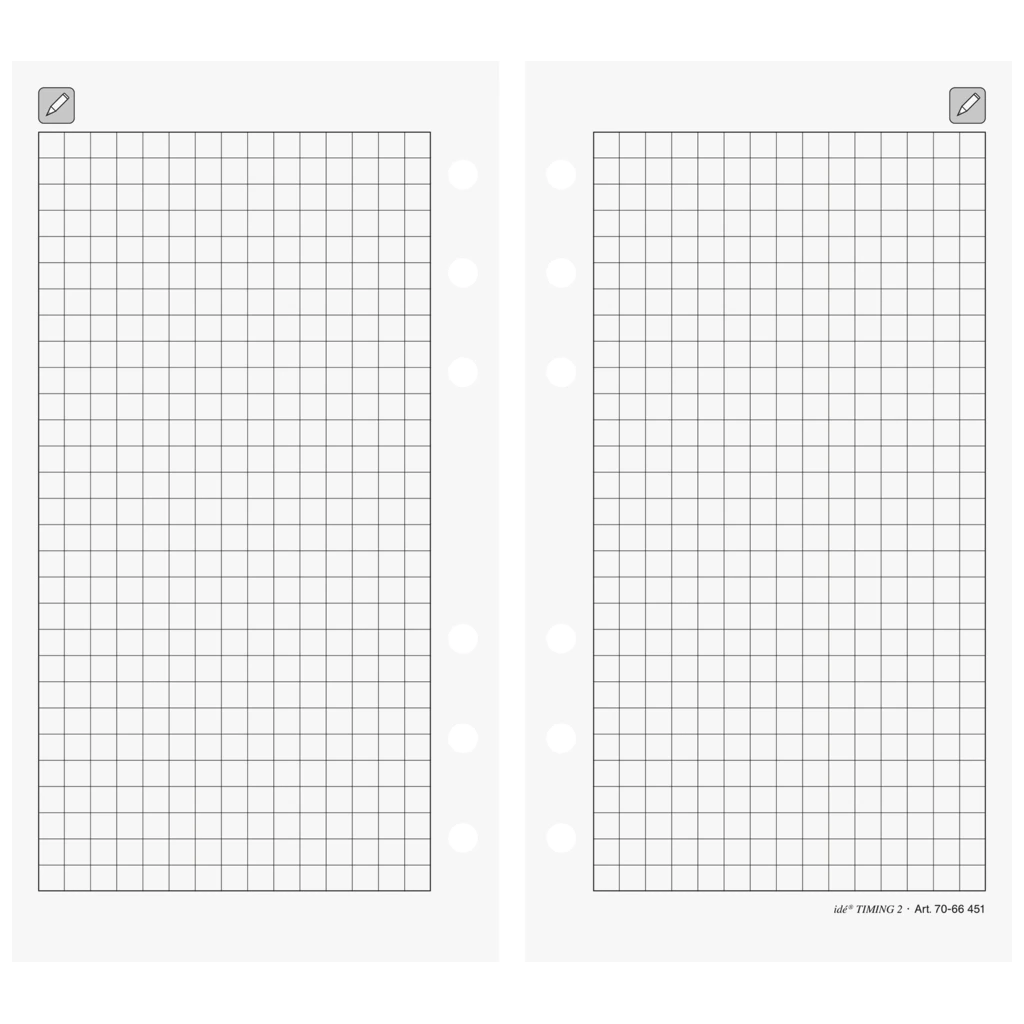 Notizen Timing 2 | 93×172 mm