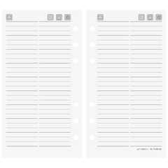 Adressen/Notizen Timing 2 | 93×172 mm
