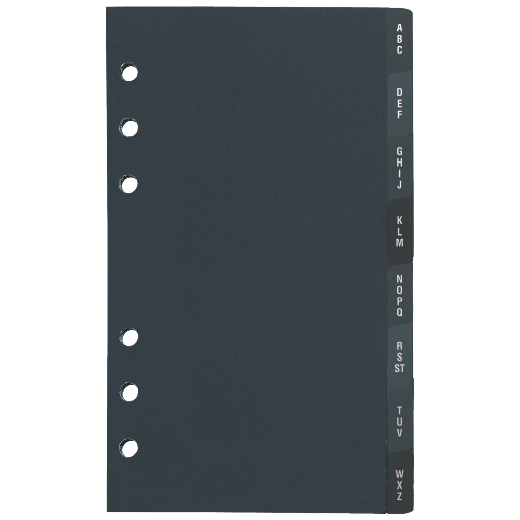 A-Z-Register FILIUS | schwarz