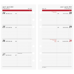Wochenkalendarium Timing 2 '24 | 93×172 mm