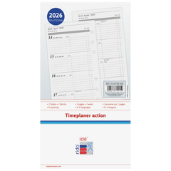 Wochenkalendarium Timeplaner action 2026 | 93×172 mm