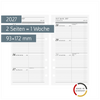 Wochenkalendarium Timeplaner action 2027 | 93×172 mm