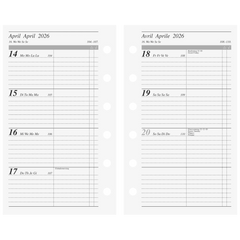 Wochenkalendarium Timeplaner fun 2026 | A7