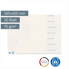 Schreibunterlage Recycling | 50 Blatt