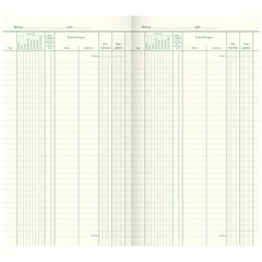 Portobuch | 165×297 mm, 80 Seiten, Karton, magenta/hellblau