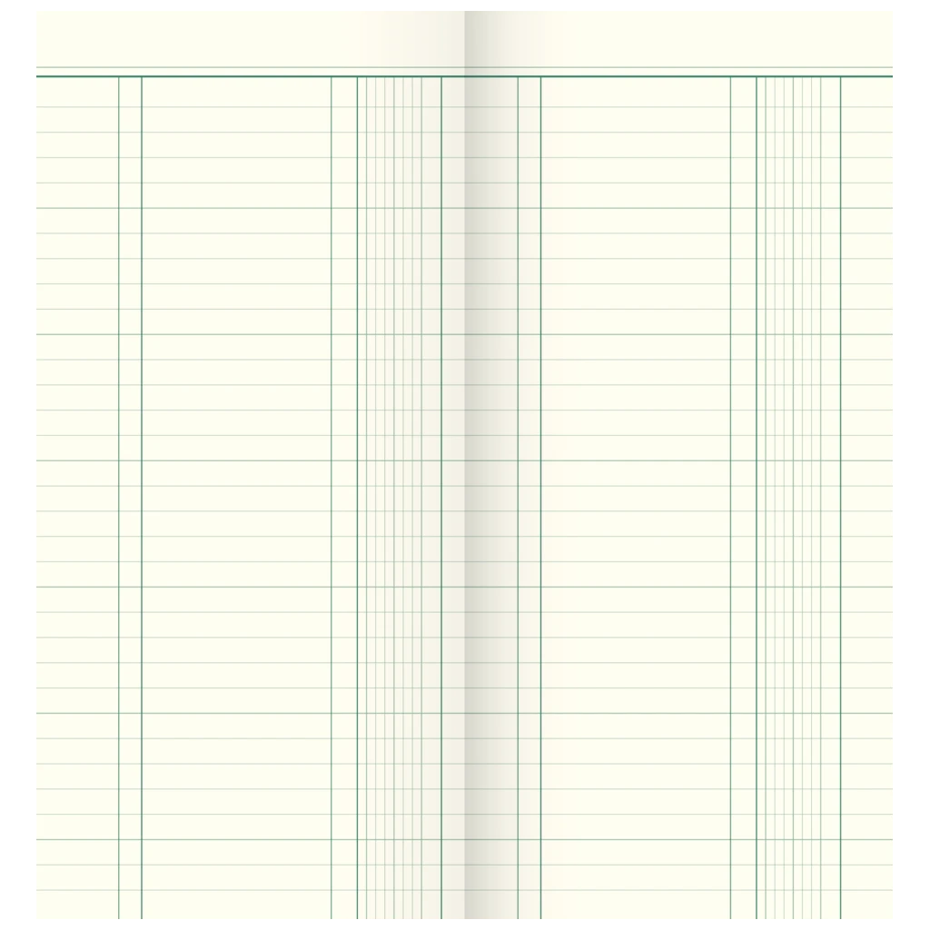 Spaltenbuch | 2/3 A4, 80 Seiten, 1 Spalten, Karton, magenta/hellblau