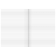 Kladde | A4, 192 Seiten, liniert, Karton, blau