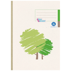 Geschäftsbuch | A4, 192 Seiten, kariert, Karton