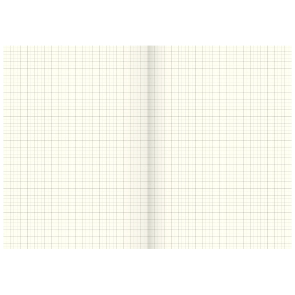 Geschäftsbuch | A4, 192 Seiten, kariert, Karton, dunkelgrau