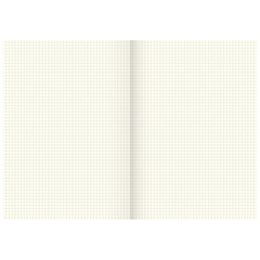 Geschäftsbuch | A4, 192 Seiten, kariert, Karton, dunkelgrau