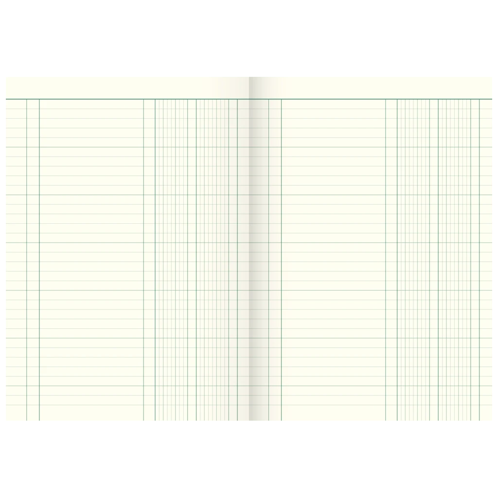 Spaltenbuch | A4, 80 Seiten, 2 Spalten, Karton, magenta/hellblau