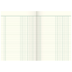 Spaltenbuch | A5, 80 Seiten, 2 Spalten, Karton, magenta/hellblau