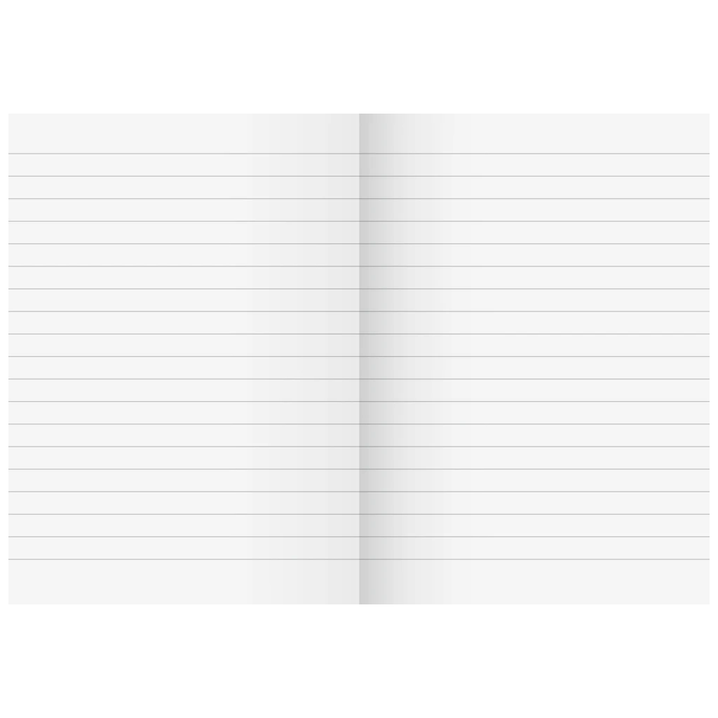 Geschäftsbuch | A6, 64 Seiten, liniert, Karton, magenta/hellblau