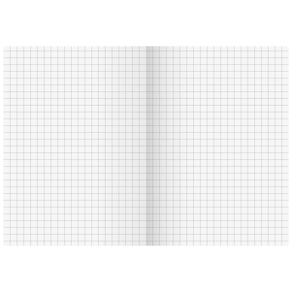 Kladde | A6, 192 Seiten, kariert, Karton, rot