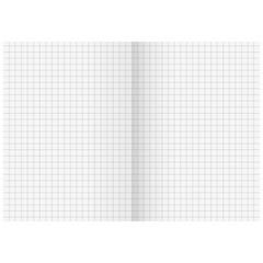 Kladde | A6, 192 Seiten, kariert, Karton, rot