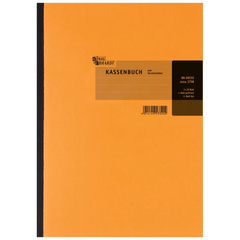 Kassenbuch | A4, Karton, orange