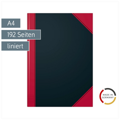 Notizbuch Chinabuch | A4, liniert, schwarz