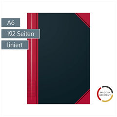 Notizbuch Chinabuch | A6, liniert, schwarz