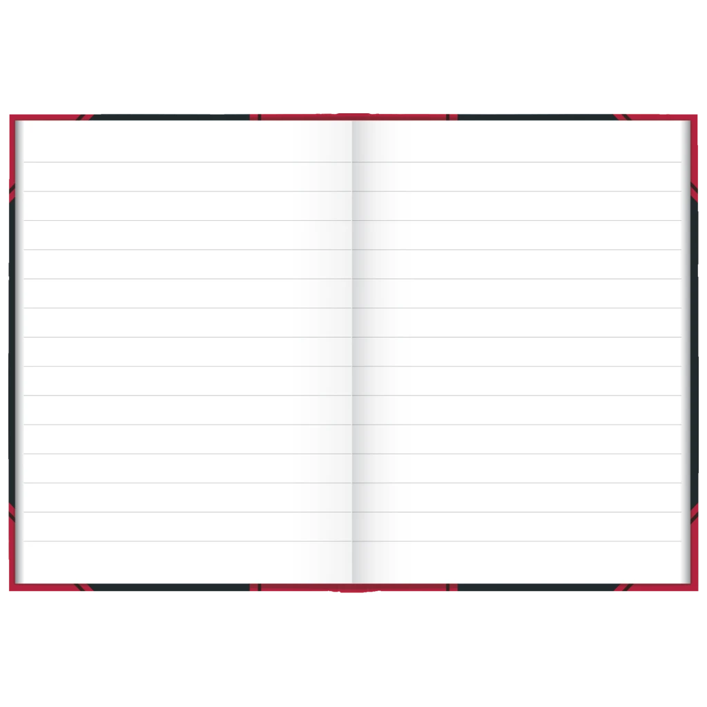 Notizbuch Chinabuch | A7, liniert, schwarz