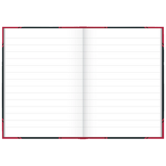 Notizbuch Chinabuch | A7, liniert, schwarz