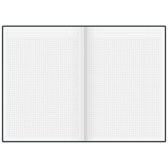 Protokollbuch | A4, kariert, schwarz