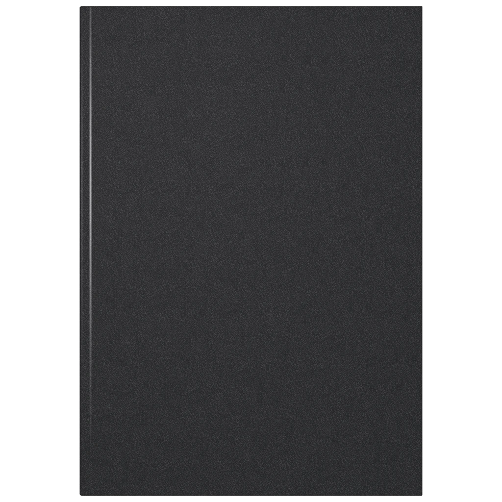 Protokollbuch | A4, kariert, schwarz