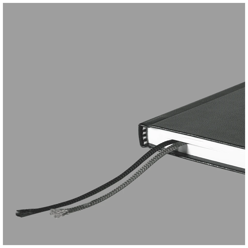 Protokollbuch | A5, kariert, schwarz