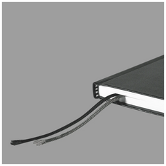 Protokollbuch | A5, kariert, schwarz