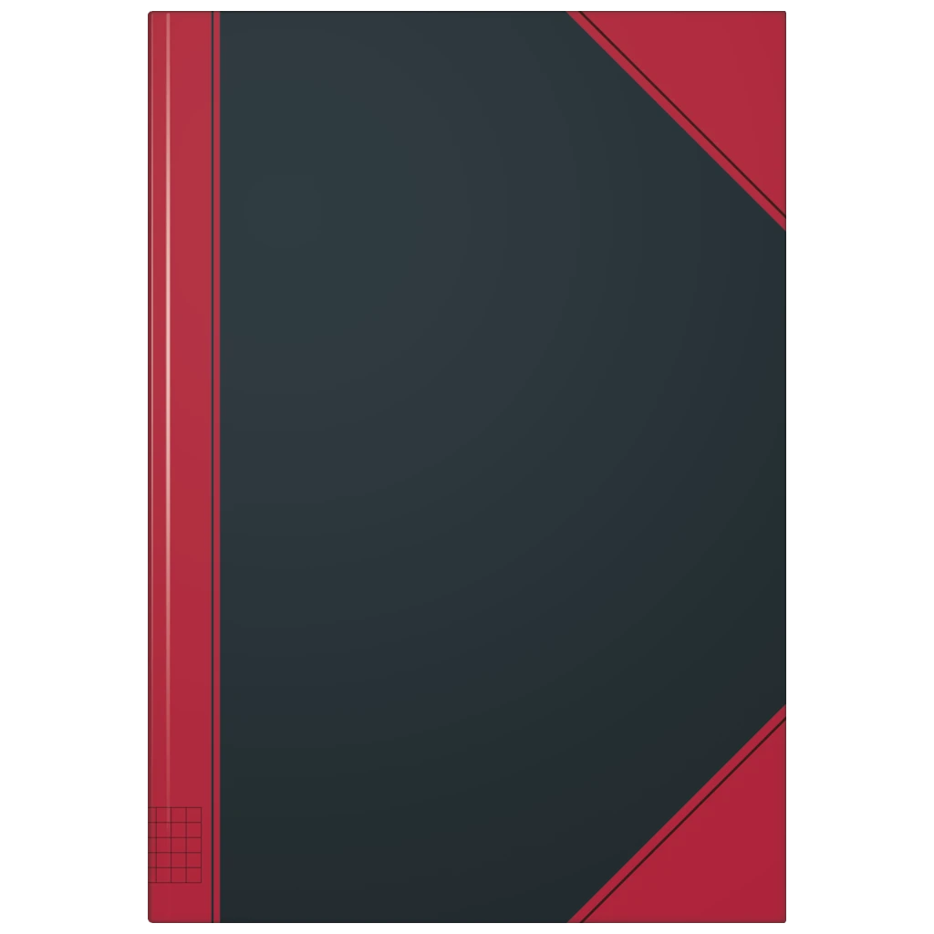 Notizbuch Chinabuch | A4, kariert, schwarz