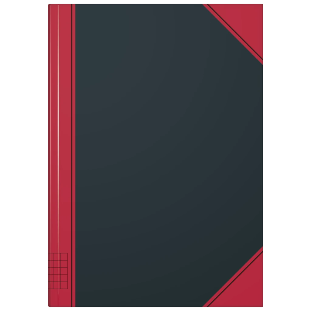 Notizbuch Chinabuch | A5, kariert, schwarz