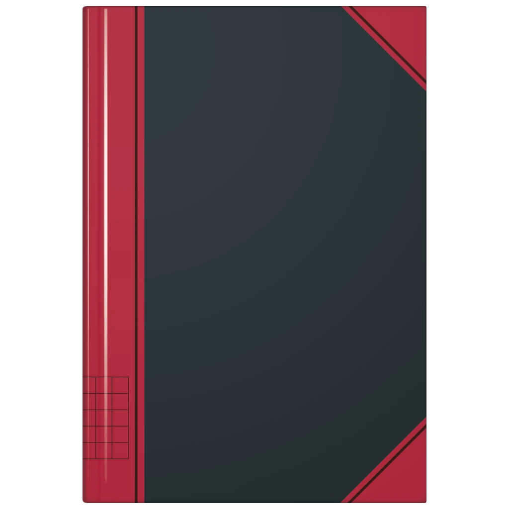 Notizbuch Chinabuch | A6, kariert, schwarz