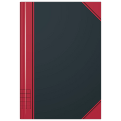 Notizbuch Chinabuch | A6, kariert, schwarz