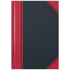 Notizbuch Chinabuch | A7, kariert, schwarz