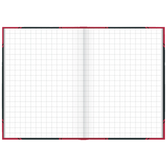 Notizbuch Chinabuch | A7, kariert, schwarz