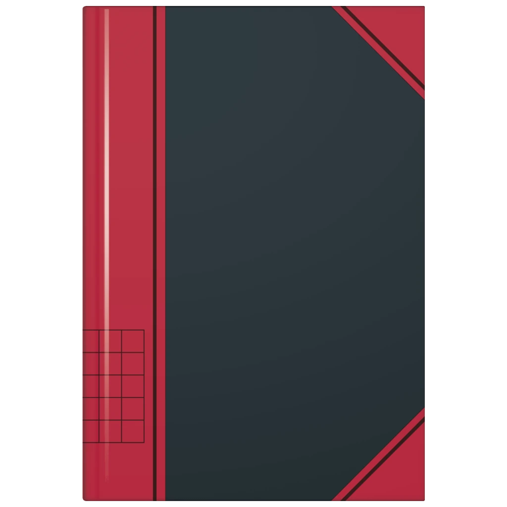 Notizbuch Chinabuch | A7, kariert, schwarz