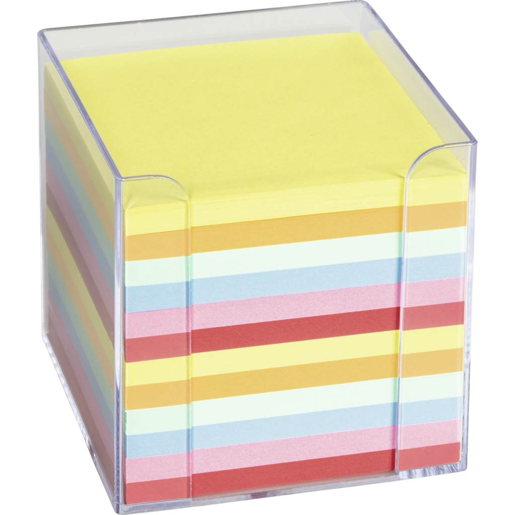 Zettelbox, 700 Blatt, transparent