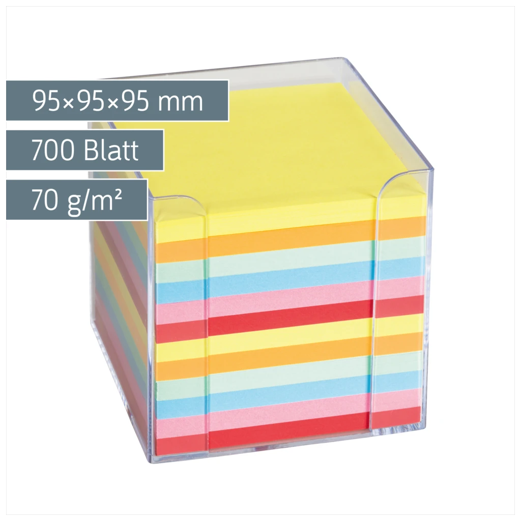 Zettelbox | 700 Blatt, transparent