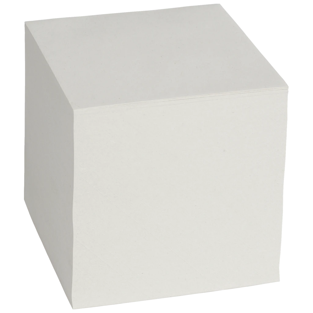 Zettelwürfel Recycling | 650 Blatt, grau