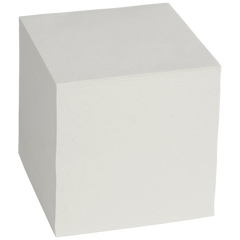 Zettelwürfel Recycling | 650 Blatt, grau