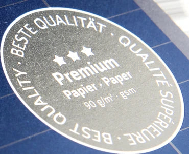 Blocco Note Brunnen Colour Code A4 - 80 Fogli, Rigatura 28, Carta 90 G/m², Colore Rosso - Per Scuola E Ufficio