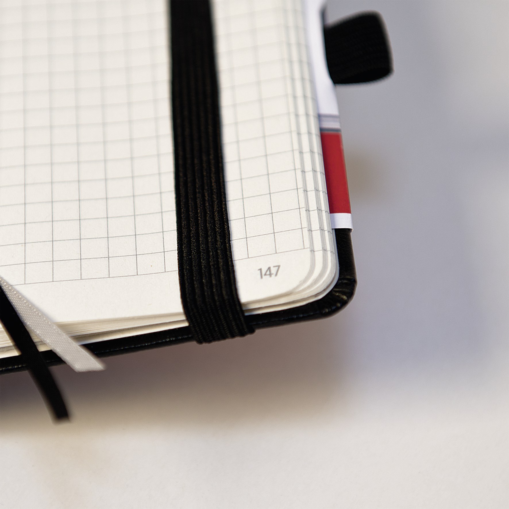 Notizbuch Kompagnon White, A5, 192 Seiten, liniert, weiß